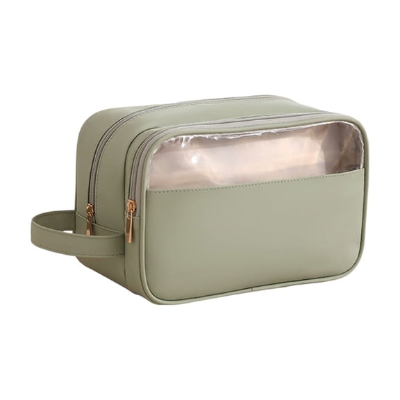 Deeceymbur Portable Toiletry Travel Bag Waterproof Makeup Organizer for Bathroom Essentials with Secure Closure