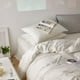 thumbnail image 3 of Nvzi Juego de sábanas, juego de sábanas y fundas de almohada, juego de cama individual, ropa de cama de hotel, decoración del hogar (blanco), 3 of 5