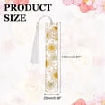 thumbnail image 2 of Marcadores de Flores Secas, Marcadores de Margarita Blanca Completa para Mujeres Lectores, 1 Pcs, 2 of 6