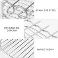 thumbnail image 3 of UPGRATOR 1Set Kitchen Multi Purpose Stainless Steel Fryer Rack for Air Fryer and Barbecue Use, 3 of 8