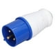 thumbnail image 5 of Toma industrial de 3 pines, toma de corriente industrial, conector de alimentación industrial, conector resistente al agua, mayor durabilidad, 5 of 8