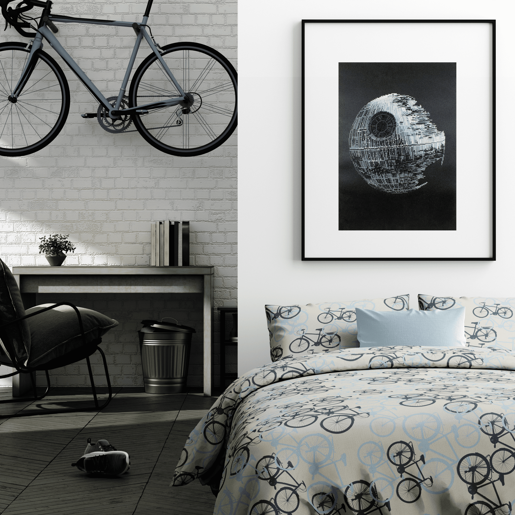 Diamond Dotz The Death Star, Star Wars Diamond Painting Kits for Adults - Diamond Art Kits a Relaxing Creative Craft Kit with Dotz Gems 16.5"x23.6"