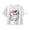 WHITE, variant on Instant Message - Baseball Mascot - Youth Girls Boxy T-Shirt