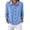 Sky Blue, variant on QIYAGBSA Long Sleeve Shirts for Women Button Down Soft Corduroy Collared Solid Color Casual Fall Winter Layering Tops (Pink, 3XL)