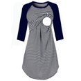 thumbnail image 1 of Jchiup Nuisette de Maternité Décontractée pour Allaitement Tenue de Nuit, 1 of 6