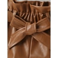 thumbnail image 4 of SAYOO Pantalones cortos de cuero para niñas pequeñas SAYOO moda, 4 of 8