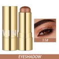 thumbnail image 1 of yievot 3 In 1 Multi Stick Blush For Cheeks & Lip Tint & Eyeshadow Makeup,SCream Blush Stick + Highlighter Stick + Bronzer / Complete Face Make Up, 1 of 1