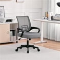 thumbnail image 6 of CZMJY Office Desk Mesh Chair Ergonomic Computer Swivel Rolling Chair Adjustable Height – Breathable Supportive Seating for Long Work Hours Home Office & Computer Workstations, Dark Gray, 6 of 8