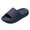Navy, variant on Cloud Pillow Slippers for Men Women Non Slip Quick Drying Lightweight Waterproof Indoor Outdoor Shower Shoes