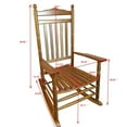 thumbnail image 3 of Hardwood chair | Balcony leisure time | Comfort and safety with proper weight limit, 3 of 4