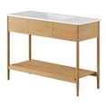 thumbnail image 3 of Zaire 48" Single Sink Bathroom Vanity in Natural White, 3 of 10