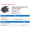 thumbnail image 2 of Ignition Coil - Compatible with 1999 - 2005 Subaru Legacy 2000 2001 2002 2003 2004, 2 of 2