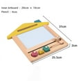 thumbnail image 3 of Magnetic Drawing Board for Kids,Toddlers Montessori Wooden Toys for Baby Boys or Girls Gifts,Early  Educational Toys,Mess Free Painting Sketch Writing Doodle Board for Toddler, 3 of 6