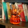 thumbnail image 5 of Blukids Mini Artificial Pumpkin for Spring Decoration,Faux Fall Flowers,Artificial Flowers for Home Halloween Thanksgiving Table Centepieces, Fall Outdoor Indoor Decorations(red), 5 of 6