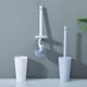 thumbnail image 5 of brosse Toilette Wc - Balayette Souple Et Rsistante + Support - Tte Flexible, Antigota, Antibouchage, Bleu, 5 of 5