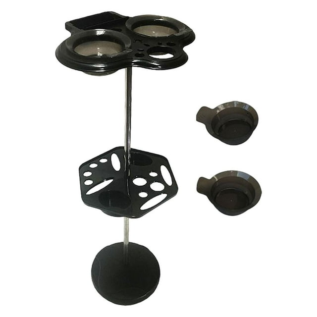 Soporte para estilista de salón de belleza, 35 x 32 x 84 cm, peso, práctico estante de almacenamiento para herramientas de coloración y