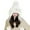 White, variant on Yigetop Winter Hats for Women Women's Fashion Winter Hat Plush and Thicken Fashion Custom Warm Hats Wool Cap Hat Trapper Hat A One Size
