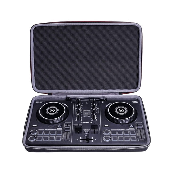 XANAD Estuche rígido para controlador de DJ Pioneer DJ DDJ-200 Smart o DDJ-200 / DDJ-WeGO4-K/DDJ-WEGO3 - Bolsa protectora de viaje