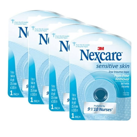 Nexcare Sensitive Skin Low Trauma Tape packof 4