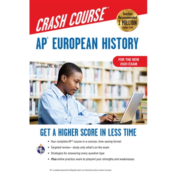 Pre-Owned Ap(r) European History Crash Course, Book   Online: Get a Higher Score in Less Time (Paperback) 0738612707 9780738612706