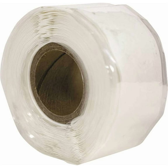 HARBOR PRODUCTS RT12012BWH Pipe Repair Tape, 12 ft L, 1 in W, White