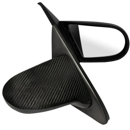 - Spec-D Tuning For 1992-1995 Honda Civic Jdm Real Carbon Mirrors (Left+Right) 1993 1994