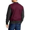 thumbnail image 2 of William Rast Mens Lorenzo Bomber Jacket, Purple, Large, 2 of 3