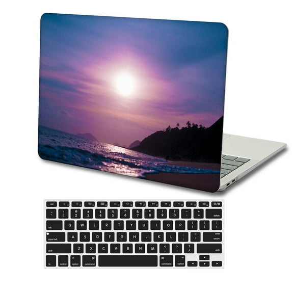 KSK KAISHEK Plastic Hard Shell Case Cover Only Compatible 2012 - 2015 Released Old MacBook Pro 15 inchs Retina Display + Black Keyboard Cover Model: A1398 Purple series 0084