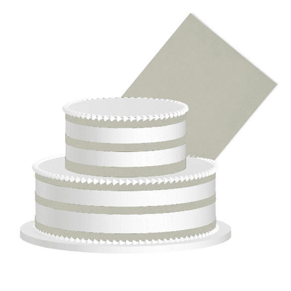 Beige Edible Frosting Sheet Premium Icing Sheet for Cakes, Cupcakes, Cookies & Dessert Decorating