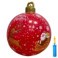thumbnail image 1 of Globo colgante de Navidad de 60 cm, bola inflable gigante, decoraciones para árboles de Navidad impermeables, 1 of 6