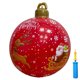 thumbnail image 1 of Bolas inflables de Navidad de 60cm decoraciones inflables impermeables para patio navideño, 1 of 5