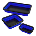 thumbnail image 1 of 3 Charolas Magnéticas Plegable Bandeja Herramientas Multiuso Xtellar azul, 1 of 4