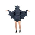 thumbnail image 2 of Costume Agent Bat Costume for Women with Hood, Adult Size M, 2 of 3