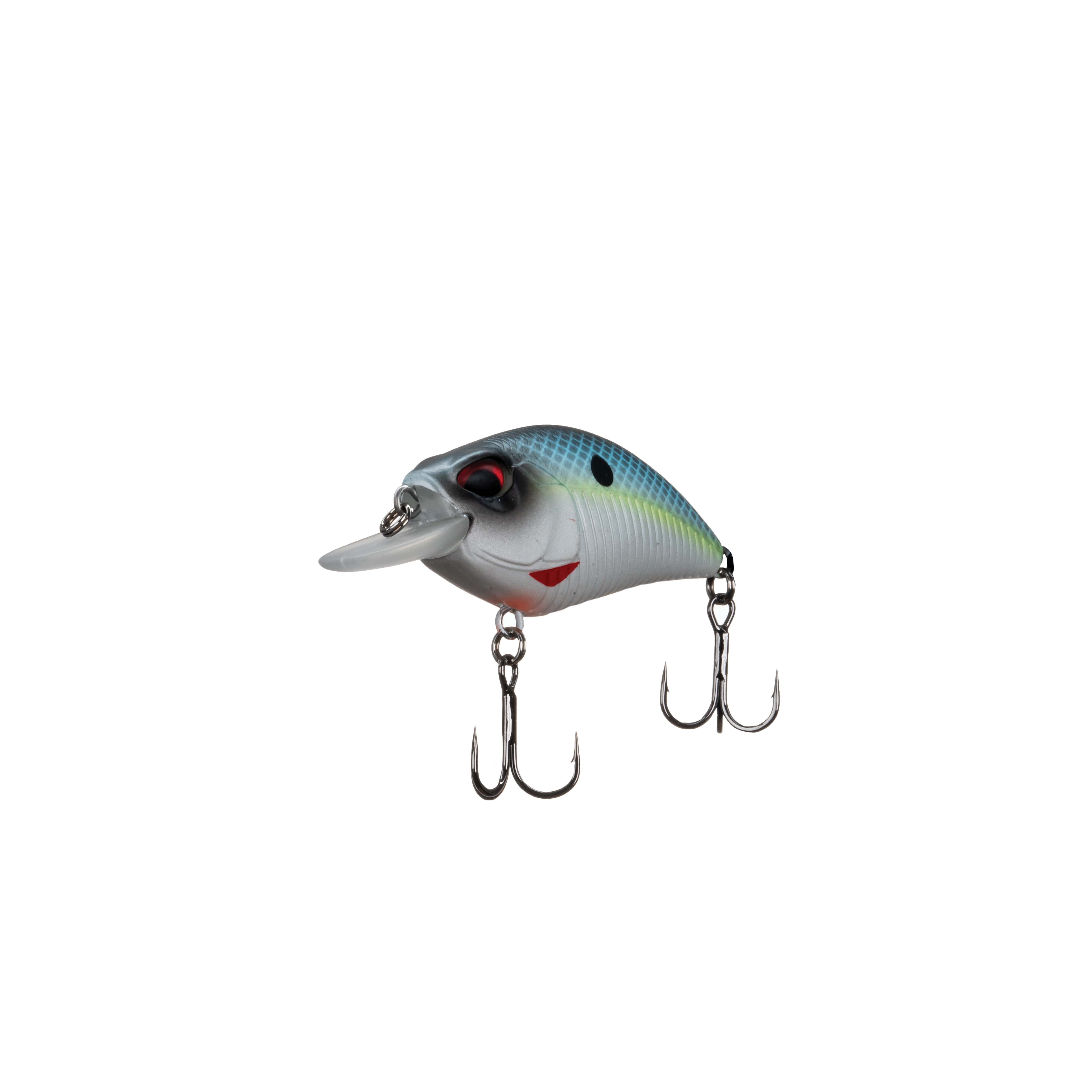 Ozark Trail 1/3 oz Bass Fishing Square Bill Crankbait, Sexy Shad