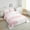 Lightpink, variant on Erosebridal Palm Tree Comforter Sets Toddler Size,Black White Comforters & Duvets,Ocean Beach Decor,Reversible,Breathable,2pcs