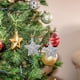 thumbnail image 3 of 24 Uds. Estrella de cinco puntas decoraciones para árboles de Navidad adornos colgantes de Navidad, 3 of 8