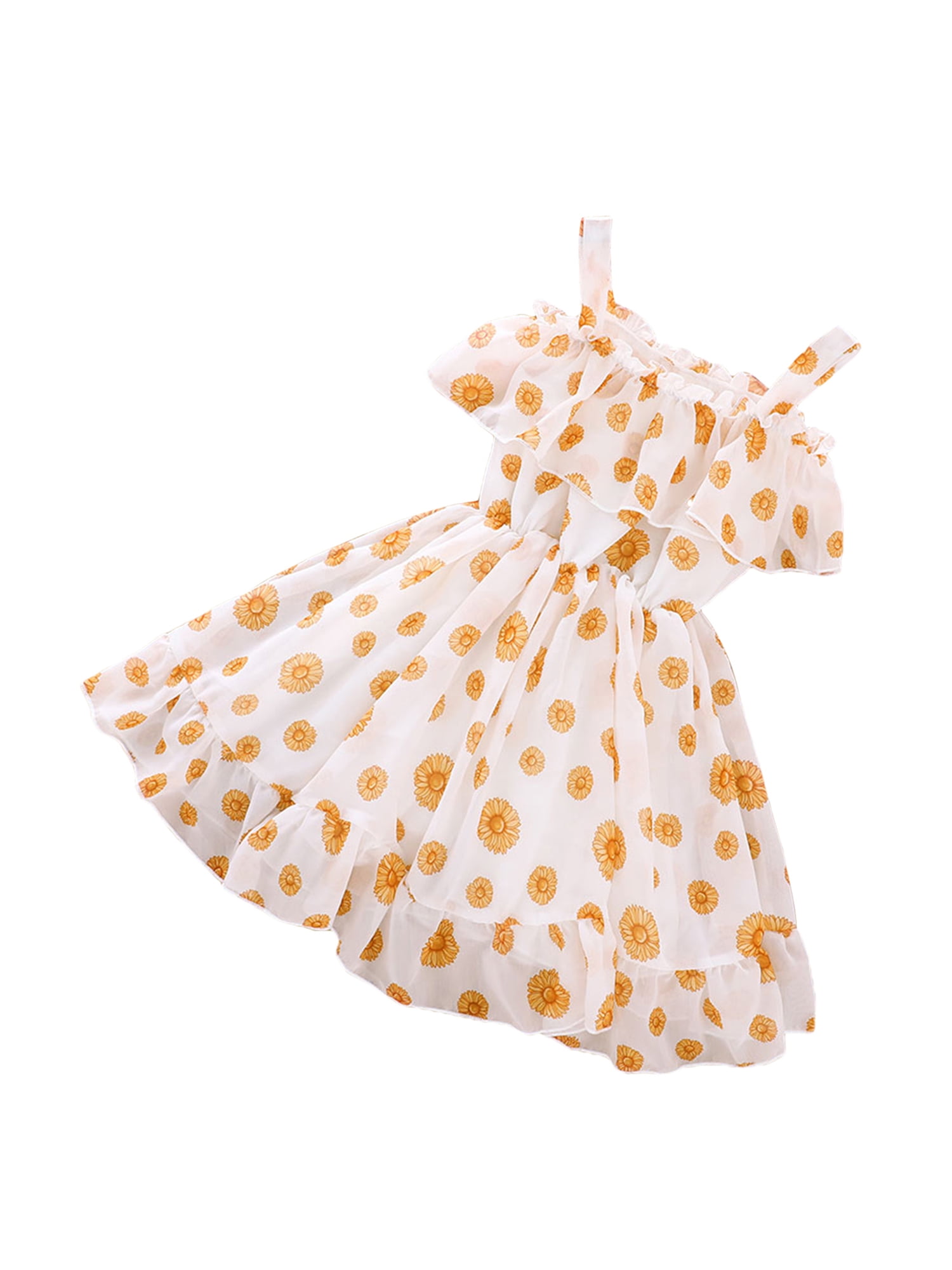 3-Piece Baby Girl Summer Dress Set with Headband – Light Green main image 1