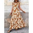 thumbnail image 3 of PRETTYGARDEN Women Dresses Summer Floral Sleeveless Maxi Dress Casual Spaghetti Strap Tiered Flowy Beach Long Dress, 3 of 8