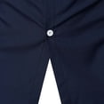 thumbnail image 4 of Camisas Deportivas Hombre Camisa de manga corta con botones de moda simple de diseño único para hombre (Dark Blue, S), 4 of 7
