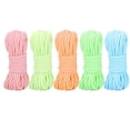 thumbnail image 3 of 10M 9 Stand Cores Camping Rope Parachute Lanyard Luminous Outdoor Camping Hiking Fluorescent Parachute Rope ,Easy to Use, 3 of 7