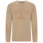 Unisex Levelwear Khaki Los Angeles Angels Credence Luxe Signature Long Sleeve T-Shirt
