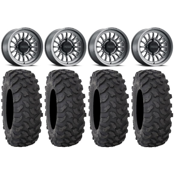 Method 411 15" Ti (5 2) Wheels 37" XTR370 Tires Sportsman RZR Ranger
