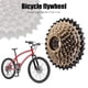 thumbnail image 5 of Cassette de bicicleta de montaña de 7, 8 y 9 velocidades, pieza de accesorio de piñón de rueda libre MTB, 5 of 8