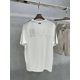 thumbnail image 3 of 2024ss Camiseta de cuello redondo con rayas de moda con empalme en Z para hombre, transpirable, informal, versátil, de manga corta, 3 of 4