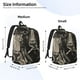 thumbnail image 2 of Disketp Vintage Ram Pilot Mochila de Lona Estampada, Mochila Escolar de Viaje Ligera para Estudiantes y Portátil-Small, 2 of 5