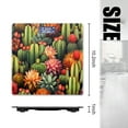 thumbnail image 2 of High Precision Body Weight Scale Smart Bathroom Scales with Large LCD Display(400lbs),Decorative for Bedroom-Seamless Pattern Of Colorful Cacti And Succulents, 2 of 4