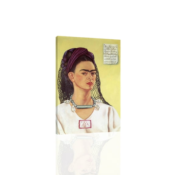 Frida Kahlo - Self Portrait 1940 III - CANVAS OR PRINT WALL ART