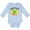 AE-Light Blue, variant on Inktastic King Cake Baby Mardi Gras Boys or Girls Long Sleeve Baby Bodysuit