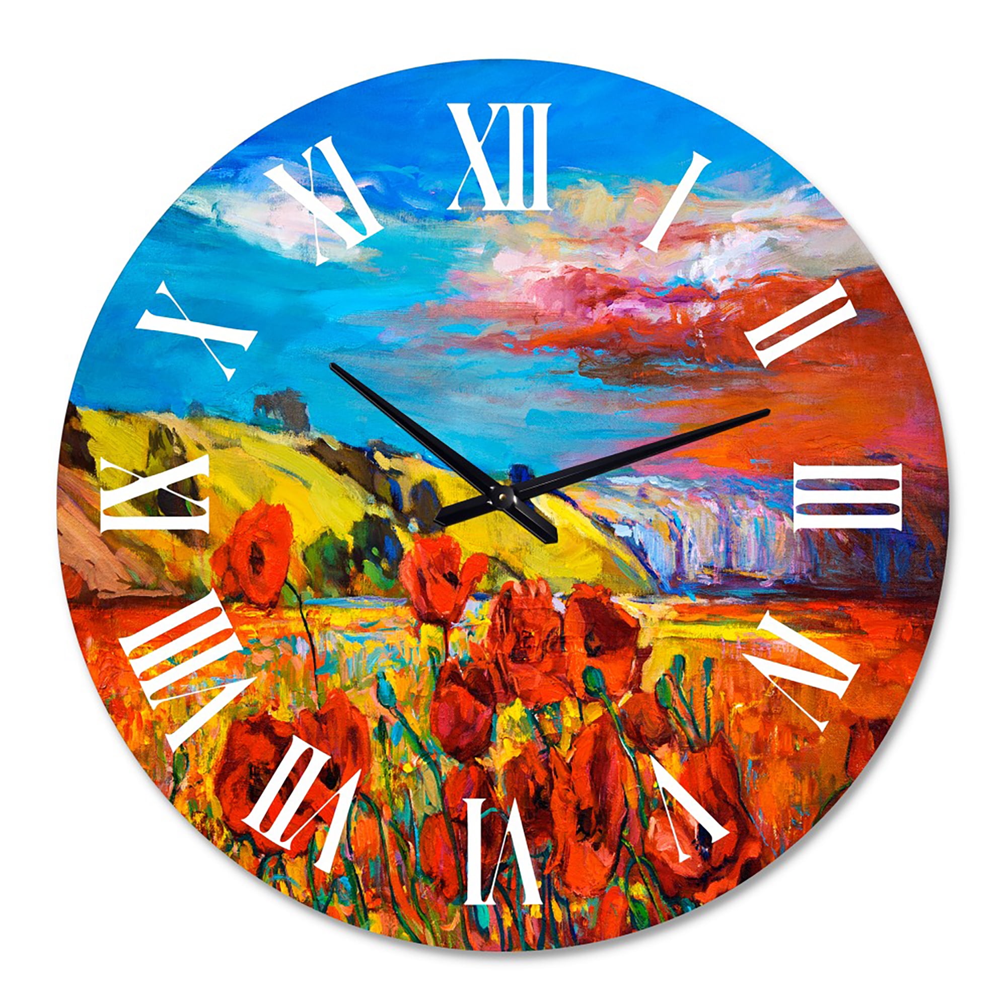 Designart 1 in Traditional Wall Clock