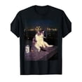 thumbnail image 1 of T-Shirt Mème Chat Fumeur Drôle - Chaton Rétro Tabby & Logo Imprimé, Coupe Ample à Manches Courtes Col Rond pour Décontracté, 1 of 5